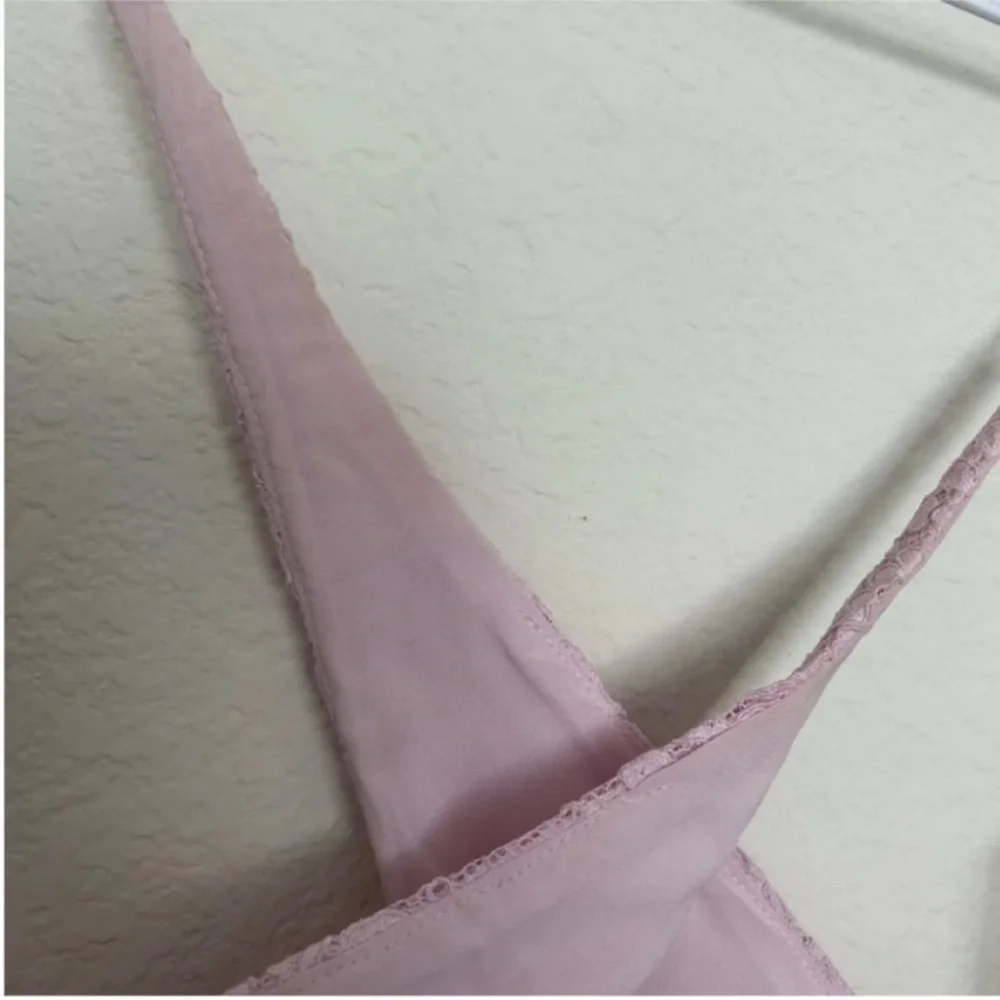 For Love & Lemons Carmela Lace Mini Dress Pink - Picture 10 of 10